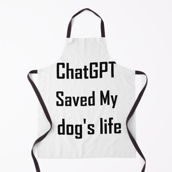 Item preview, ChatGPT Saved My Light Carmine Pink dog's life designed and sold by TechsQuickArt.