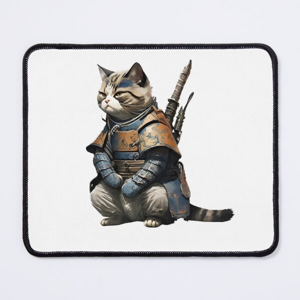 Item preview, Beautiful Samurai Cat designed and sold by ekachar.