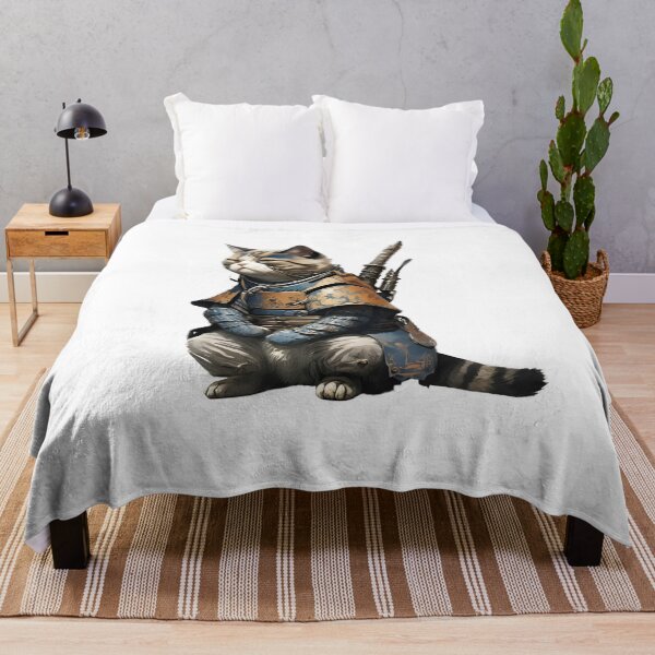 Item preview, Beautiful Samurai Cat designed and sold by ekachar.