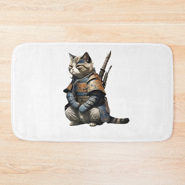 Item preview, Beautiful Samurai Cat designed and sold by ekachar.