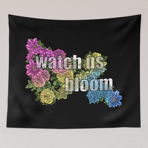 Item preview, Watch Us Bloom Clematis And Roses Pan 2023 designed and sold by Art by Veya.