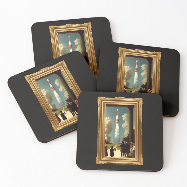 Item preview, Old Master rocket launch (#10) [Create a set!] designed and sold by SolidEarthArt.