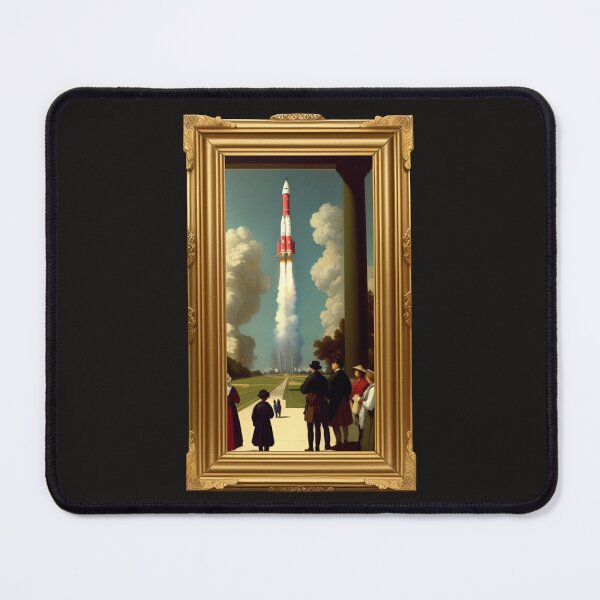 Item preview, Old Master rocket launch (#10) [Create a set!] designed and sold by SolidEarthArt.
