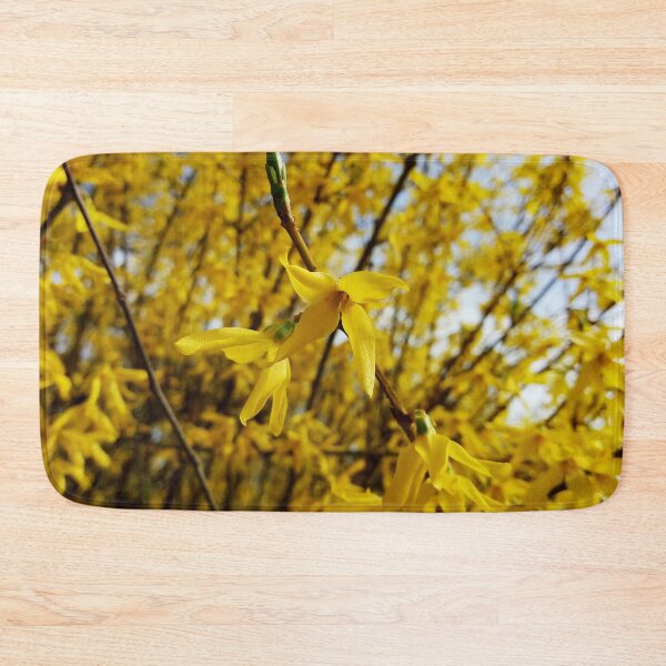 Item preview, Happy spring vibrant forsythias original artwork designed and sold by paragonDesign28.