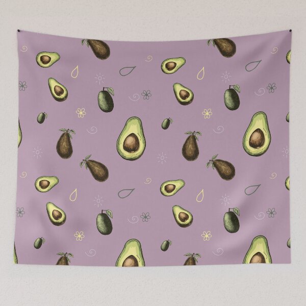 Item preview, Cute Vegan Avocado Pattern designed and sold by Apeful.