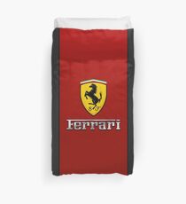 Emblem ferrari Duvet Cover