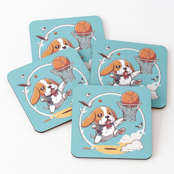 Item preview, Beagle basketball Player designed and sold by Beaglekawaii.