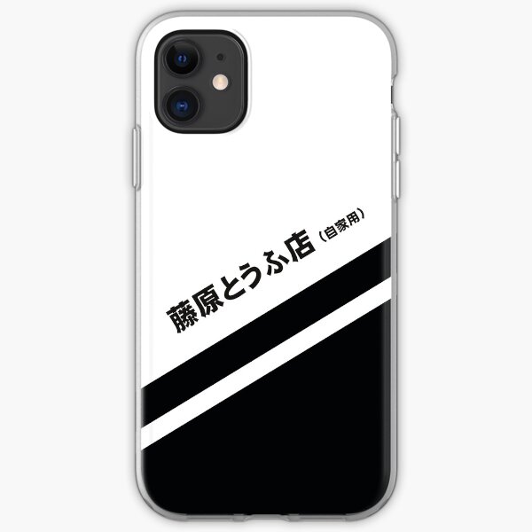 Initial D AE86 Tofu decal running in the 90s iPhone Soft Case