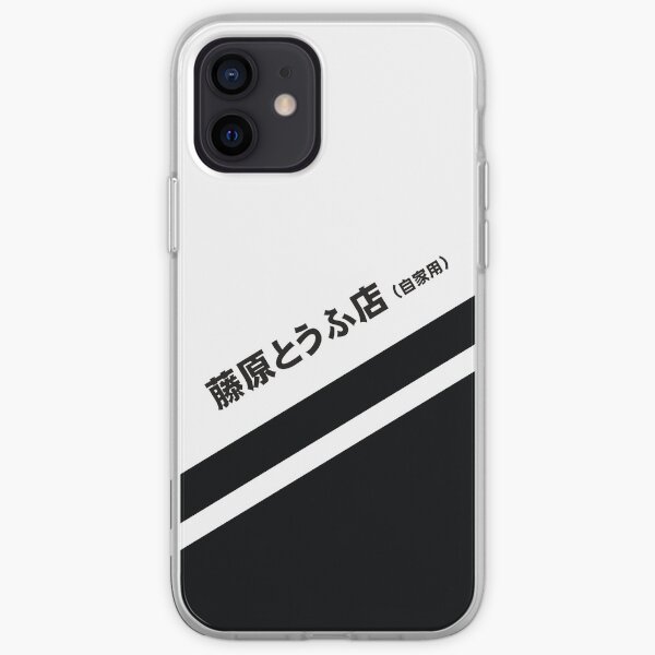 Initial D AE86 Tofu decal running in the 90s iPhone Soft Case
