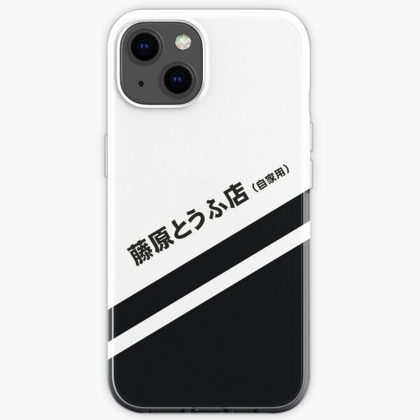 Initial D AE86 Tofu decal running in the 90s iPhone Soft Case