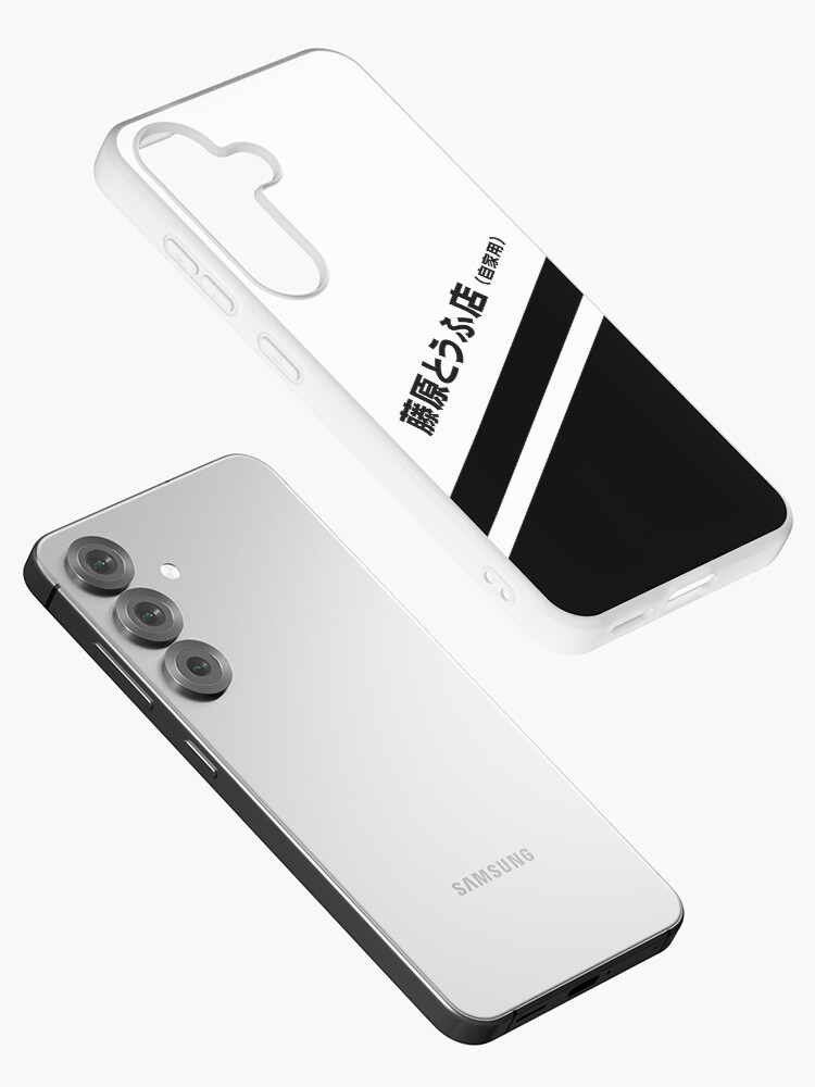 Thumbnail 2 of 4, Samsung Galaxy Phone Case, Initial D AE86 Tofu decal running in the 90s designed and sold by XOXOX.
