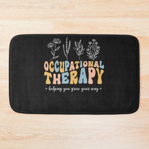 Item preview, Groovy Floral Occupational Therapy Helping You Grow Your Own Way  designed and sold by Run to Creations.
