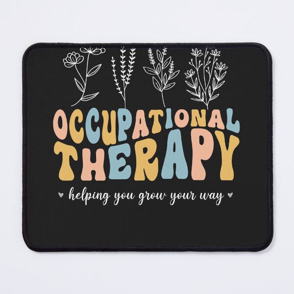 Item preview, Groovy Floral Occupational Therapy Helping You Grow Your Own Way designed and sold by Run to Creations.