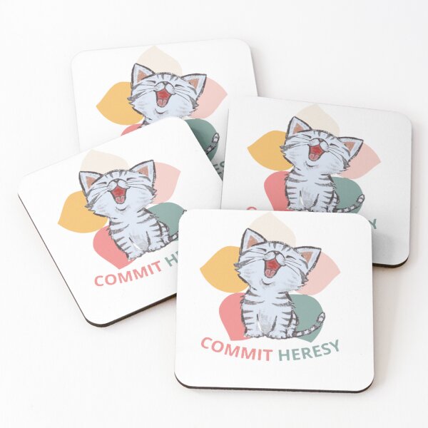 Item preview, Commit Heresy designed and sold by Candlee ⭐⭐⭐⭐⭐.