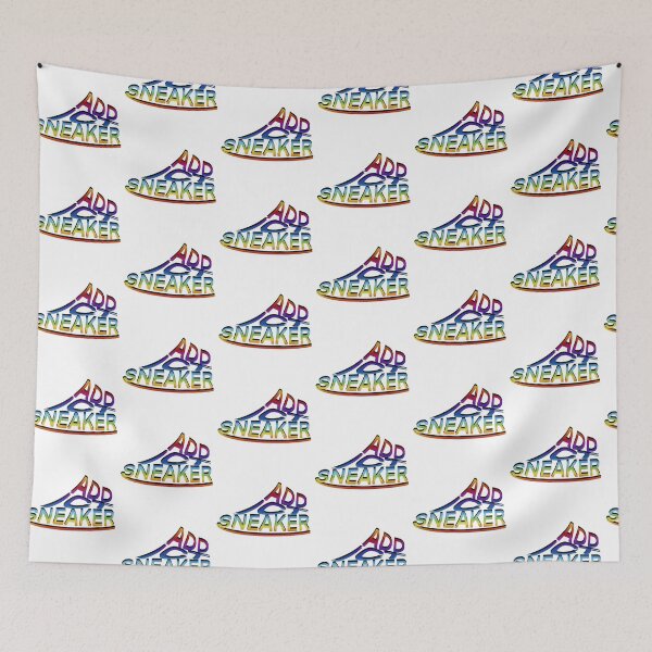 Item preview, My sneaker addict logo drawing designed and sold by Blondiabshop.