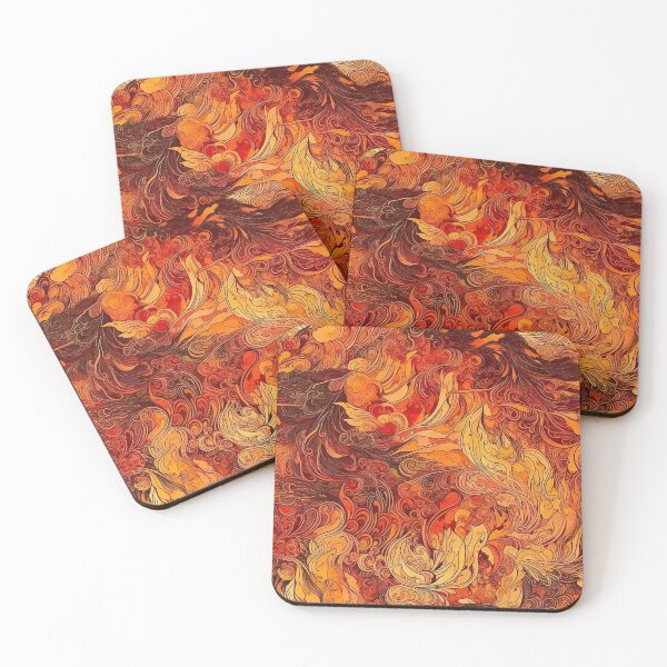 Item preview, Fire Element Pattern  designed and sold by RooArtistry.