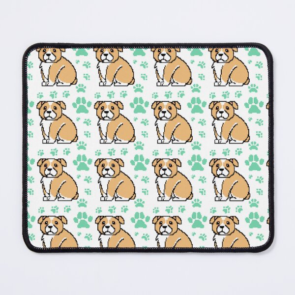Item preview, cute doggo patterns aquamarine designed and sold by Chaoticzarts.
