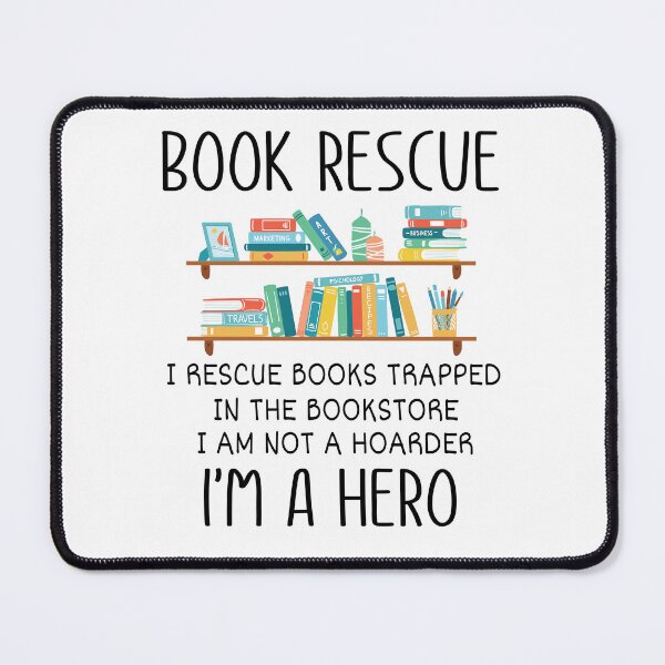 Item preview, Book Rescue - I Rescue Books Trapped In The Bookstore designed and sold by SunsetGloww.
