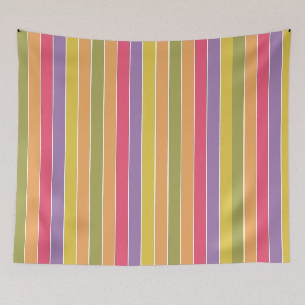 Item preview, Colorful Stripes Pattern designed and sold by Nisha Prabhu.