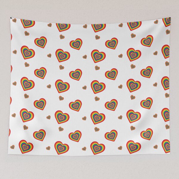Item preview, Rainbow heart gifts, rainbow colorful, pride month festival, LGBTQ designed and sold by Pattrenonly.