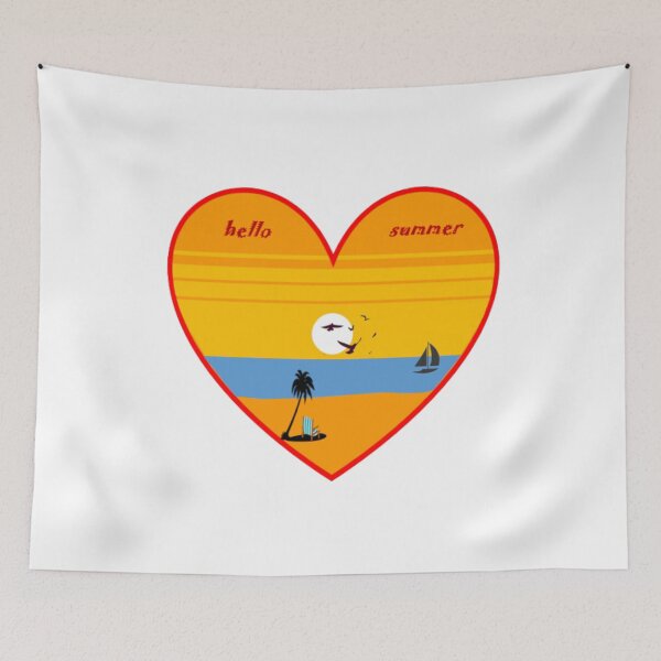 Item preview, hello summer hello holidays Classic T-Shirt designed and sold by Artistedesign.