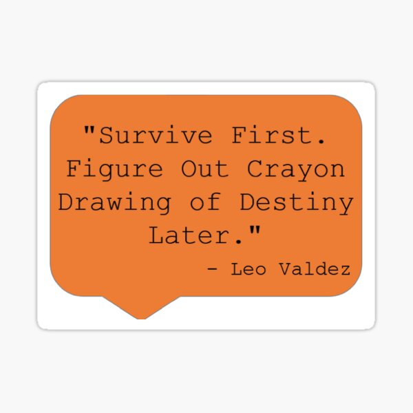 Item preview, Leo Valdez Percy Jack Quote designed and sold by C-JORDAN.