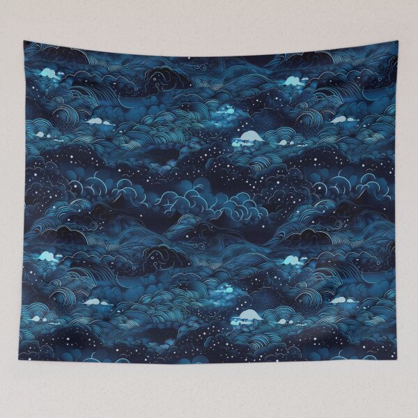 Item preview, Midnight sky pattern  designed and sold by hookline.