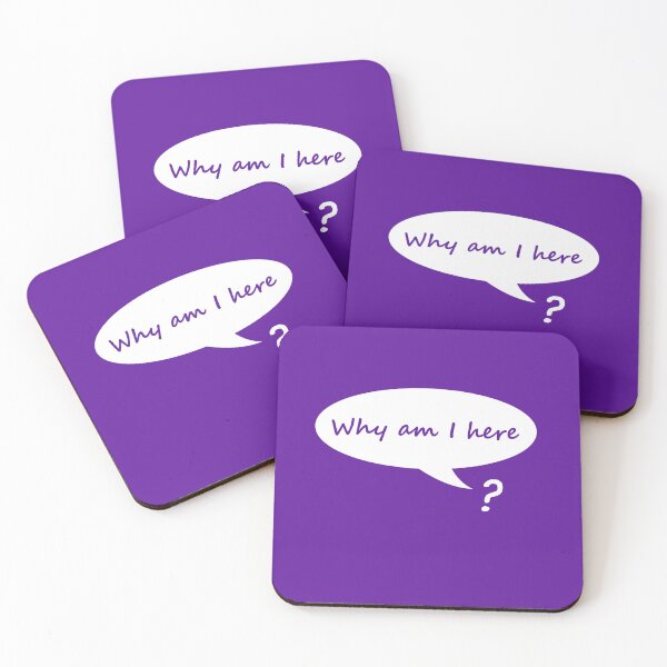Item preview, Why Am I Here? Funny Existential Crisis designed and sold by WibbleDesign.