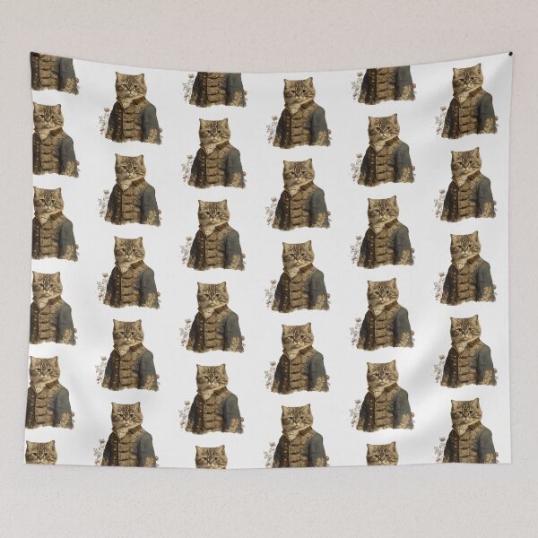 Item preview, Retro Vintage Cat, Cat Lover Design designed and sold by EnzoZs.
