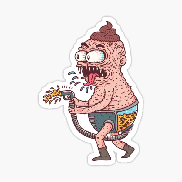 Sthrower Sticker