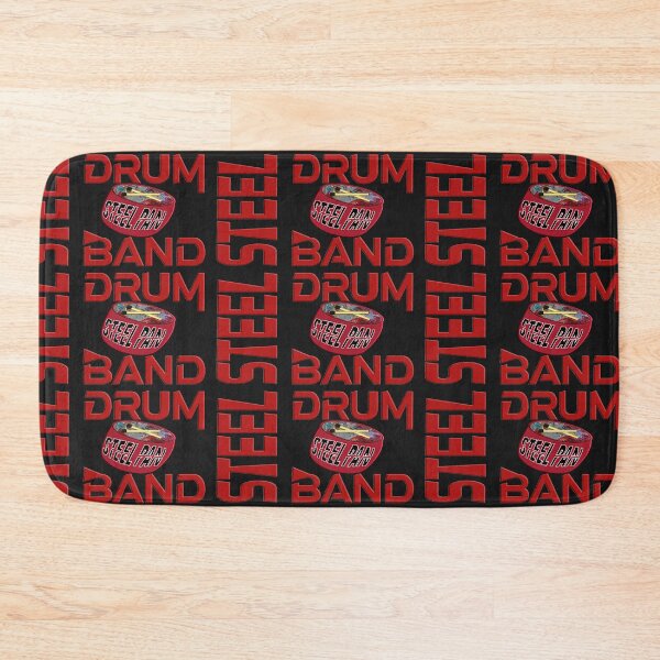 Item preview, *GREAT CARNIVAL OF TRINIDAD AND TOBAGO SOUVENIRS - STEEL DRUM STEEL PAN STEEL BAND - UNIQUE ABSTRACT CARIBBEAN GEOMETRIC ART PATTERN - DEEP INSPIRATION OF THE TRINIDADIAN FLAG* designed and sold by Ralek.