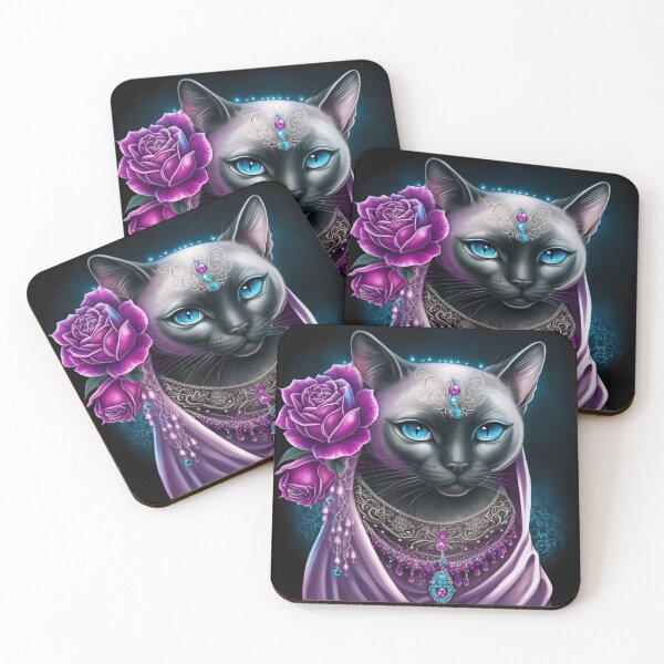 Item preview, Goddess Siamese Cat designed and sold by Nocturne  Paws.