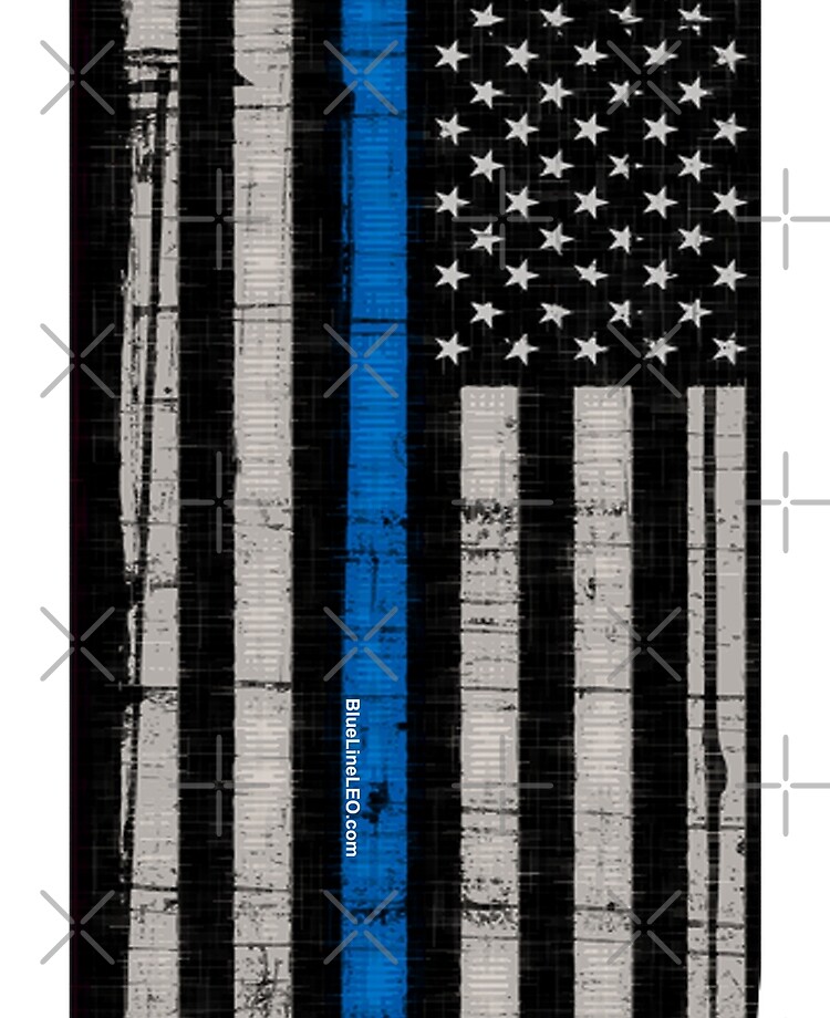 blue cop flag