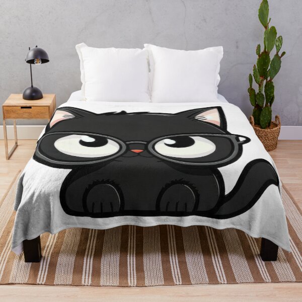 Item preview, Cat with Glasses to Add Some Flair to Your Life designed and sold by Artcci.
