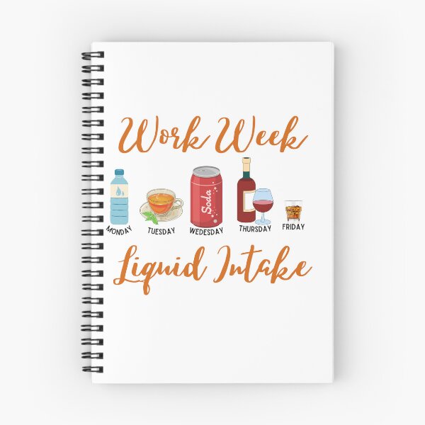 Item preview, Work Week Liquid Intake designed and sold by Jokuart.