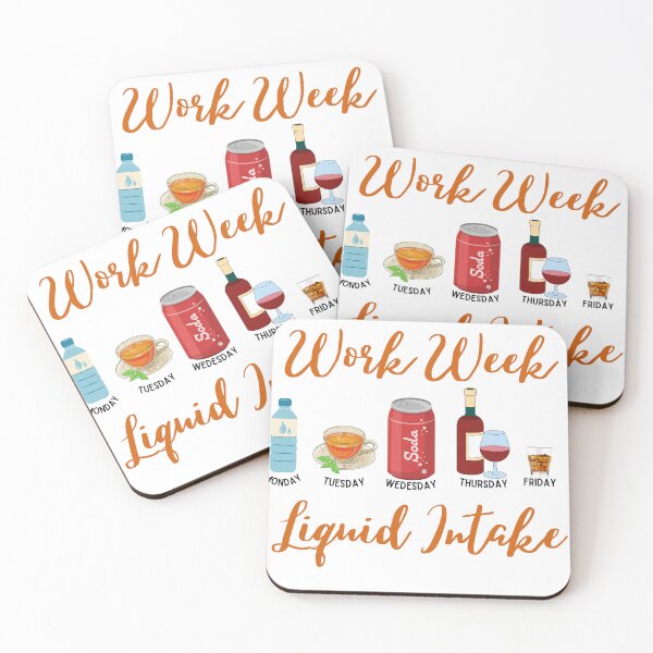 Item preview, Work Week Liquid Intake designed and sold by Jokuart.