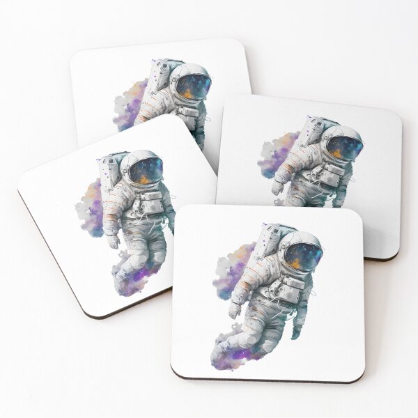 Item preview, Colorful Astronaut In Space designed and sold by ekachar.