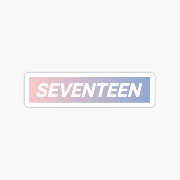 seventeen stickers for sale redbubble