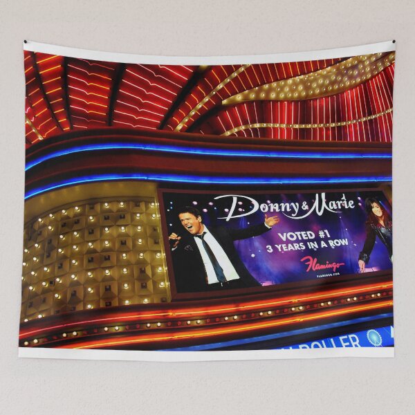 Item preview, Donny And Marie Osmond Flamingo Hotel Las Vegas designed and sold by AndyEvansPhotos.