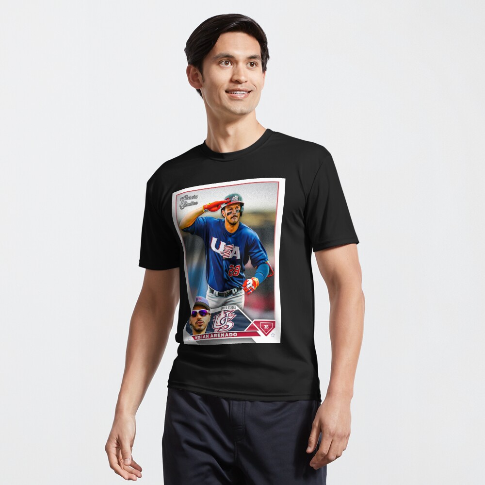 Nolan Arenado - Baseball Trading Card  Essential T-Shirt for Sale by  Garcia-Studios