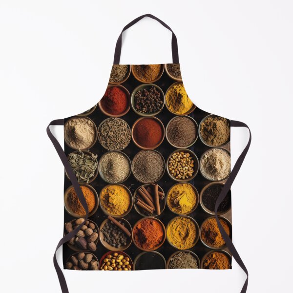 Item preview, Array of spices kitchen art designed and sold by SpiceupStudios.