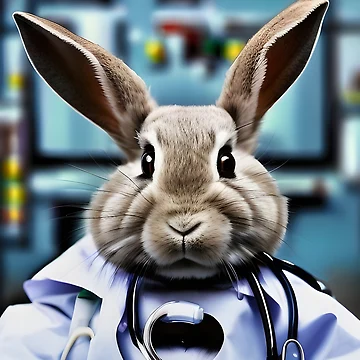 Artwork thumbnail, Doctor Rabbit by Steeshirts