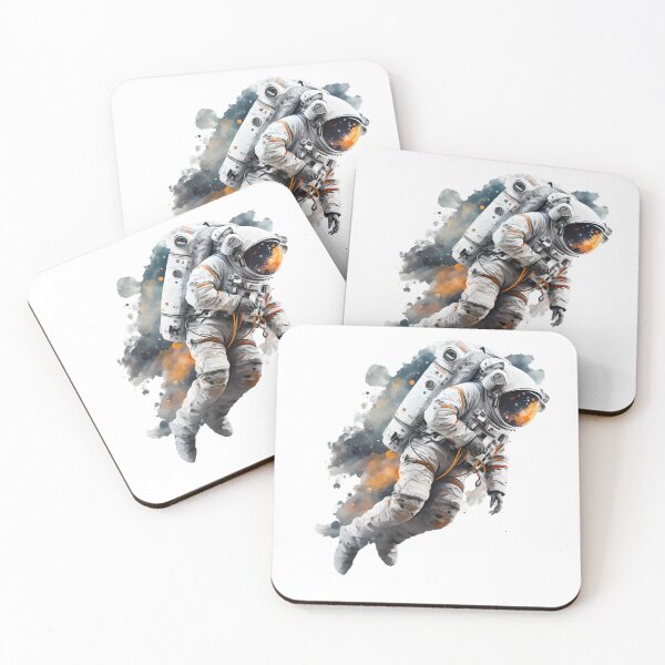 Item preview, Colorful Astronaut In Space designed and sold by ekachar.