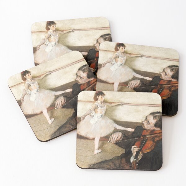 Item preview, The Dance Lesson (1879) designed and sold by suewen.