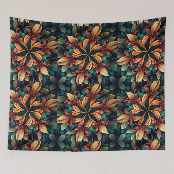 Item preview, The Artistic Geometry of Floral Design designed and sold by rindangart.