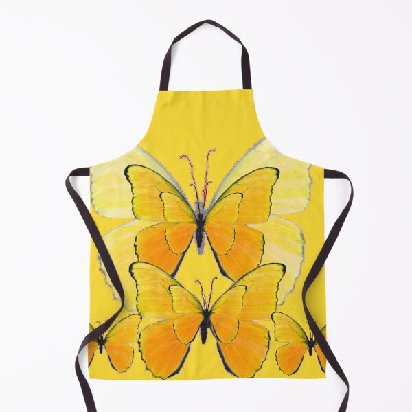 Item preview, GOLDEN-YELLOW BUTTERFLIES PATTERN ART designed and sold by sharlesart.