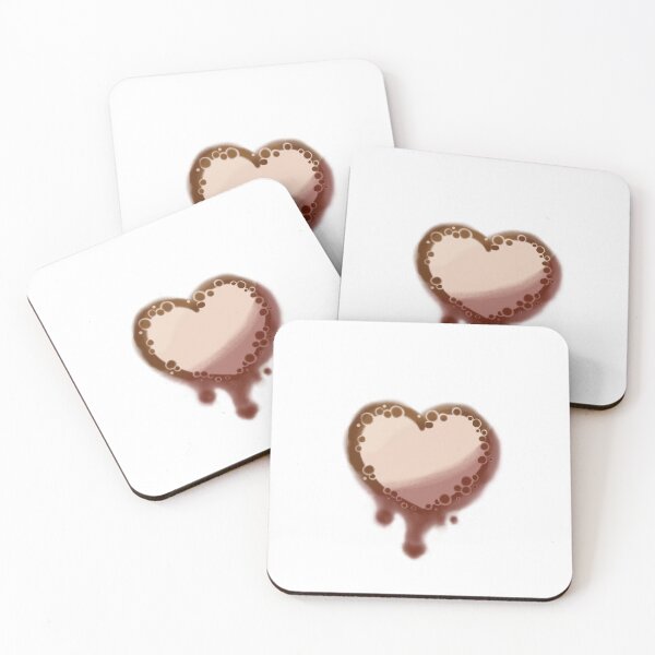 Item preview, Heart Coffee Stain - A heart-shaped coffee stain for caffeine lovers designed and sold by JaquelineGiulia.
