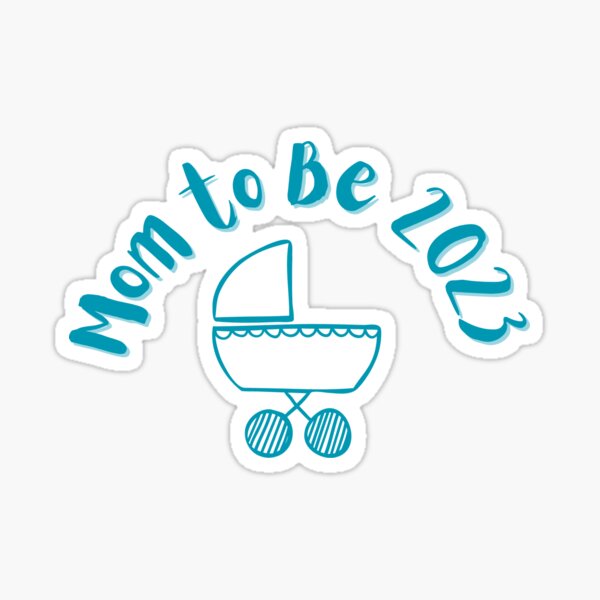 Boy Mama Sticker Pack, Baby Boy Pregnancy stickers