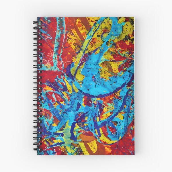 Item preview, abstract colorful splatter pattern II designed and sold by kbgraphicimages.