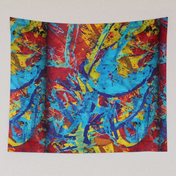Item preview, abstract colorful splatter pattern II designed and sold by kbgraphicimages.